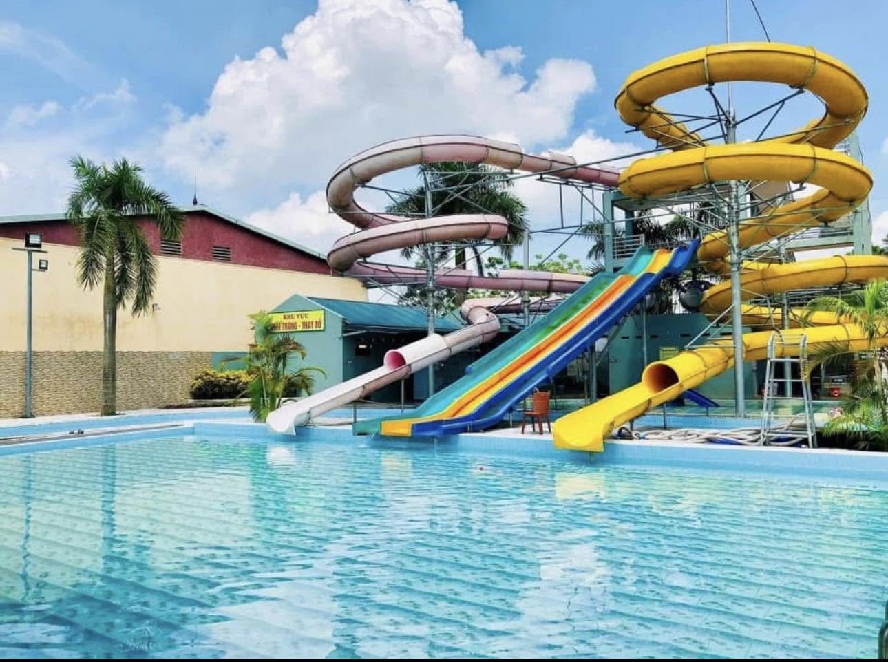 công viên nước Lâm Thao Phú Thọ với nhiều trò chơi thú vị