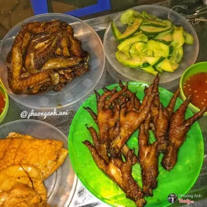 Chân Gà Và Cánh Gà Nướng