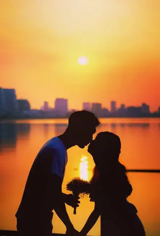 Hình Ảnh Cho Ảnh 2 Người Ngắm Hoàng Hôn: Hình Ảnh Cho Ảnh 2 Người Ngắm Hoàng Hôn: