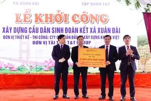 T&t Group Tài Trợ 5 Tỷ Đồng Xây Dựng Cầu Dân Sinh Đoàn Kết Tại Phú Thọ T&t Group Tài Trợ 5 Tỷ Đồng Xây Dựng Cầu Dân Sinh Đoàn Kết Tại Phú Thọ