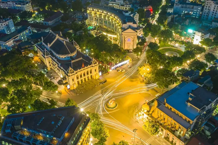 Cảnh Đẹp Của Thủ Đô Hà Nội Về Đêm