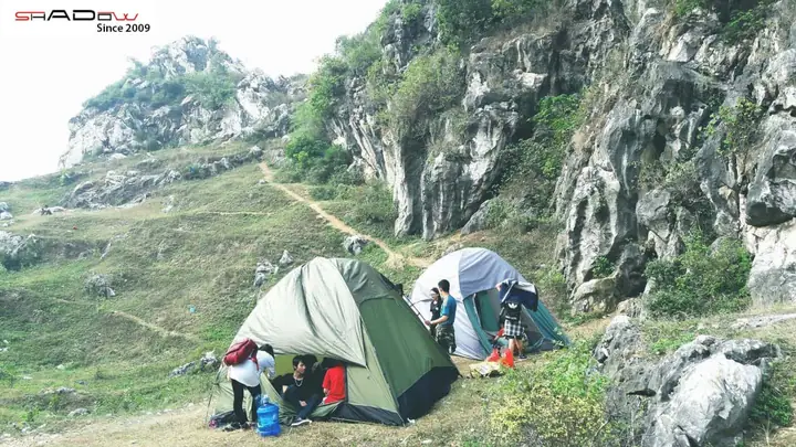 10. Khu Cắm Trại Tại Núi Trầm (huyện Sóc Sơn - Hà Nội)