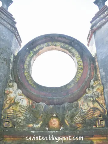 Ancient Gate Of Ba Mu Temple In Hoi An [vietnam]