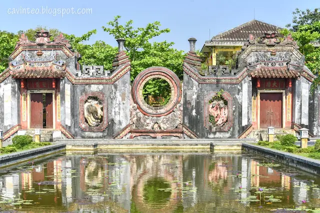 Ba Mu Temple Gate Hoi An