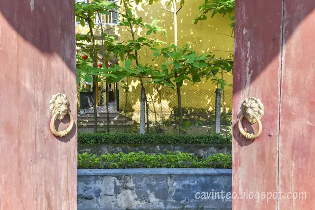Ba Mu Temple Gate Hoi An