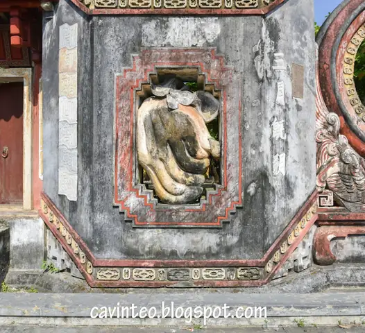 Ancient Gate Of Ba Mu Temple In Hoi An [vietnam]