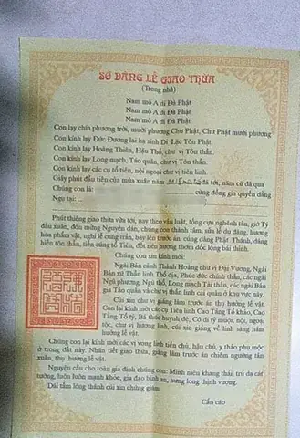 Văn Khấn Cúng Ngoài Trời – Mời Các Vị Thần Linh Hành Khiển