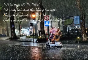 Thơ Về Hà Nội Ngày Mưa Buồn