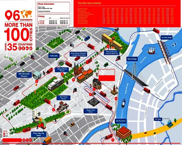 Sơ Đồ Đường Đi Xe Bus 2 Tầng Tp.hcm