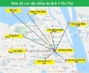 Bản Đồ Du Lịch Hà Nội – Những Điểm Đến Không Thể Bỏ Lỡ