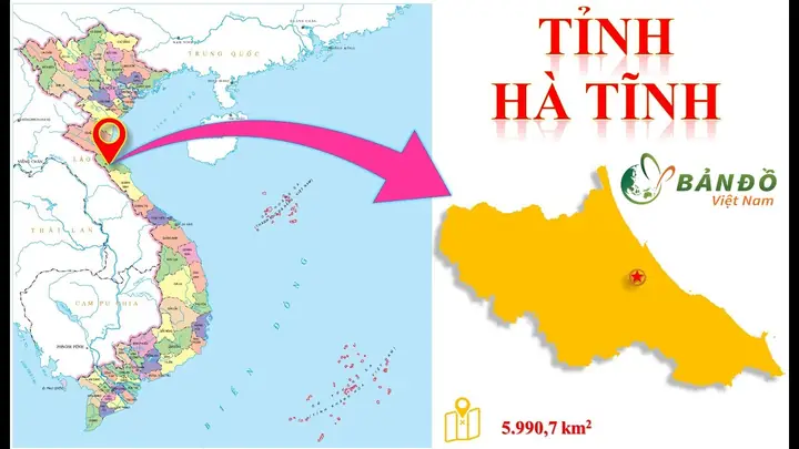 Bản Đồ Chi Tiết Bản Đồ Hà Tĩnh Việt Nam Với Địa Danh Và Tên Các Địa Điểm Nổi Tiếng