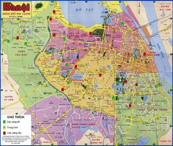 Hướng Dẫn Bản Đồ Hà Nội Tìm Đường Đi Ngắn Nhất Qua Trang Web Chính Thức