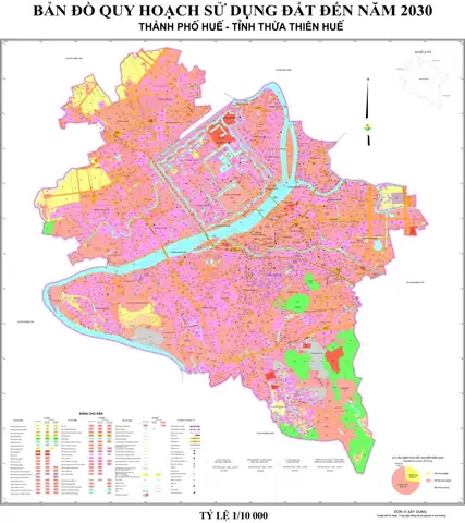 Đặc Điểm Của Bản Đồ Quy Hoạch Thành Phố Huế