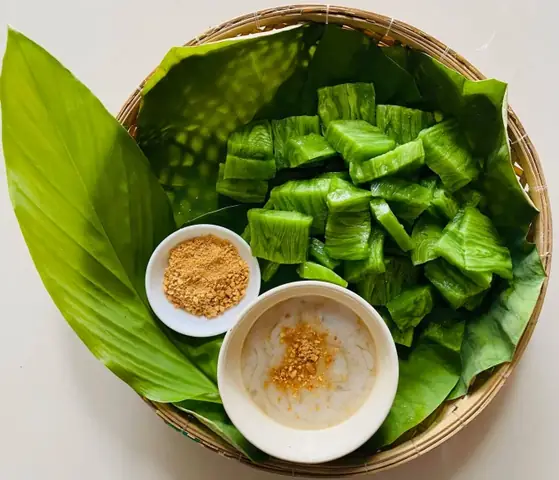 Bánh Đúc Lá Dứa Hà Nội: Món Ngon Dân Dã Và Cách Làm Tại Nhà