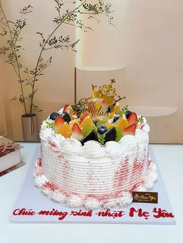 Bánh Sinh Nhật Mừng Tặng Sinh Mẹ Yêu-bánh Kem Kim Yến Bánh Sinh Nhật Mừng Tặng Sinh Mẹ Yêu-bánh Kem Kim Yến
