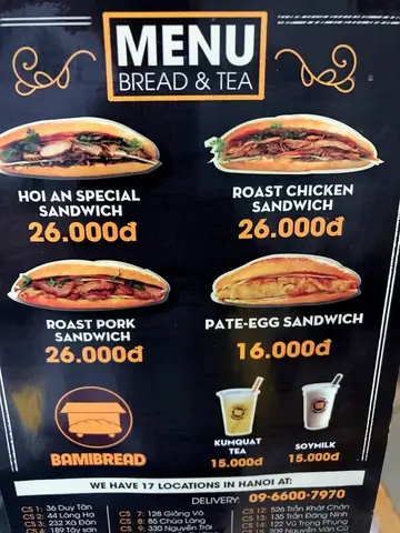 Bánh Mì Hội An Giảng Võ: Hành Trình Hương Vị Từ Phố Cổ Đến Kinh Kỳ Bánh Mì Hội An Giảng Võ: Hành Trình Hương Vị Từ Phố Cổ Đến Kinh Kỳ