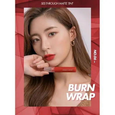 Son Romand See -through Matte Tint Màu 06 Burn Wrap