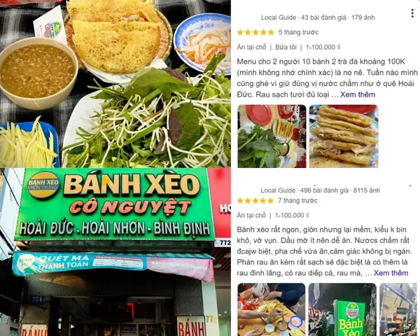 Quán Bánh Xèo Cô Nguyệt