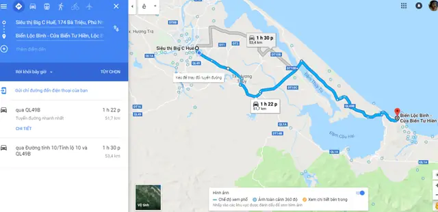 Biển Lộc Bình Phú Lộc Thừa Thiên Huế