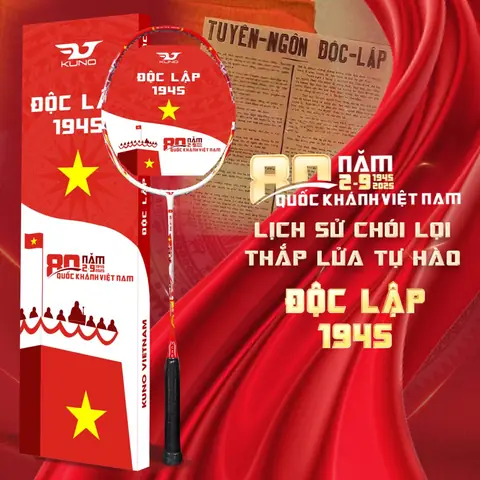 Vợt Cầu Lông Kuno Độc Lập 1945 – Biểu Tượng Lịch Sử, Sức ...