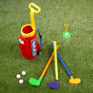 Bộ Đồ Chơi Golf Trẻ Em Công Cụ Tiếp Lửa Đam Mê Ngay Từ Bé