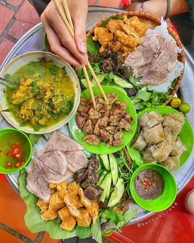 Bún Đậu Mắm Tôm Gốc Đa