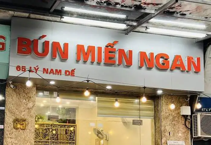 Bún Ngan 65 Lý Nam Đế: Quán Bún Ngan Nức Tiếng Hà Thành