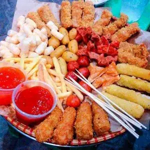 Nem Chua Rán Và Đồ Chiên – Combo Đồ Ăn Vặt Đỉnh Cao