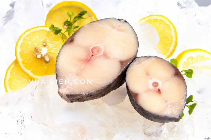 Cá Thu Đen Cắt Lát Còn Da , Còn Xương Cá Thu Đen Cắt Lát Còn Da , Còn Xương