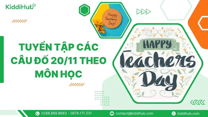 Tuyển Tập Các Câu Đố 20/11 Theo Môn Học