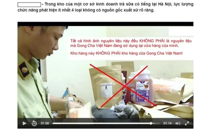 Các Cơ Sở Gong Cha Hà Nội