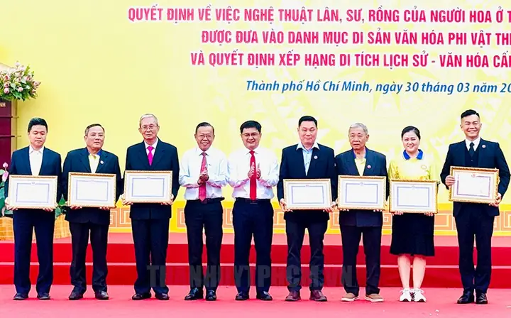 Tphcm Công Bố Di Sản Văn Hóa Phi Vật Thể Và Xếp Hạng Di Tích Lịch Sử