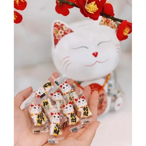Kẹo Hình Mèo Thần Tài