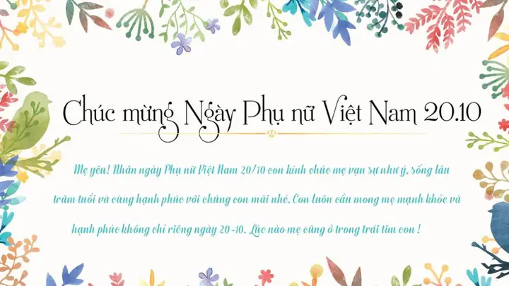 Thiệp Chúc Mừng 20/10 Đẹp Nhất Thiệp Chúc Mừng 20/10 Đẹp Nhất