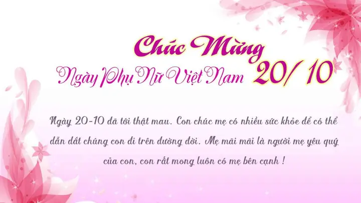 Thiệp Chúc Mừng 20/10 Đẹp Nhất Thiệp Chúc Mừng 20/10 Đẹp Nhất