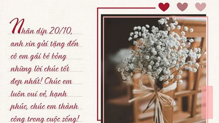 Thiệp Chúc Mừng 20/10 Tặng Chị Em Gái Thiệp Chúc Mừng 20/10 Tặng Chị Em Gái