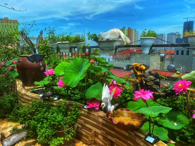 Bộ Sưu Tập Vườn Hoa Đẹp Trên Sân Thượng Giúp Bạn Tận Dụng Tối Đa Không Gian Sống