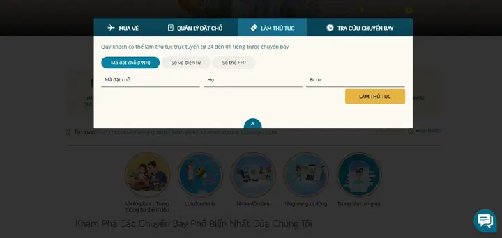 Chọn Chỗ Ngồi Khi Check-in Online Chọn Chỗ Ngồi Khi Check-in Online