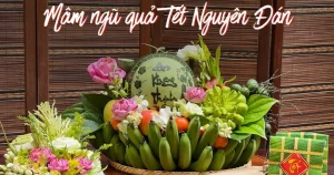 Cách Bày Mâm Ngũ Quả Chuẩn Phong Tục Trên Bàn Thờ Tết 2025