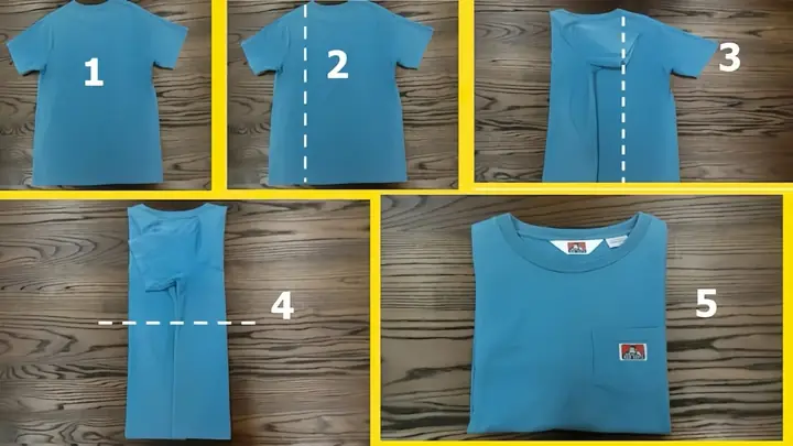 Cách Gấp Áo Phông Cách Gấp Áo Phông