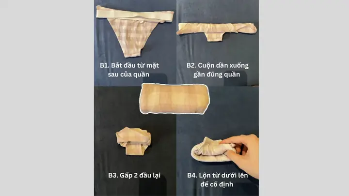 Cách Gấp Đồ Lót Cách Gấp Đồ Lót