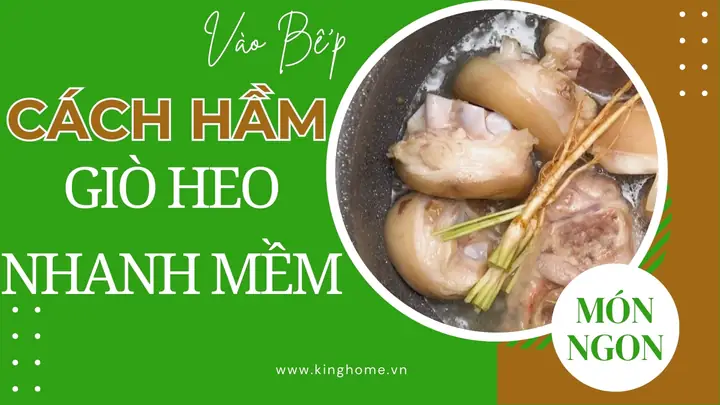 Mẹo Nấu Ăn Với Chân Giò. Mách Bạn 2 Cách Hầm Chân Giò Nhanh ...