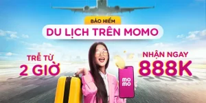 Hướng Dẫn Mua Bảo Hiểm Du Lịch/ Trễ Chuyến Bay Trên Momo Siêu Đơn Giản:
