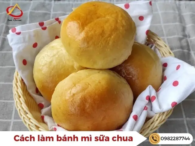Cách Làm Bánh Mì Sữa Chua Thơm Ngon Mềm Ngay Tại Nhà - Anh Quang Shop