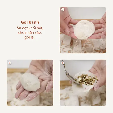 Bước 3: Vo Tròn Vẹn Ký Ức