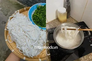 Cách Làm Sợi Bánh Canh Bột Gạo