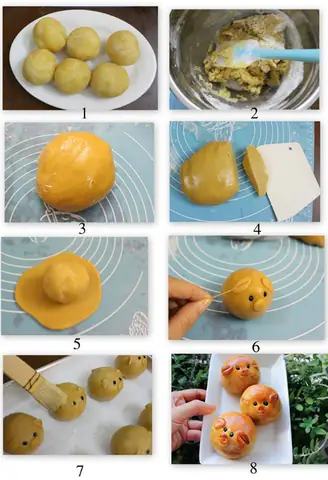 Cách Làm Bánh Trung Thu Hình Con Heo Ngộ Nghĩnh