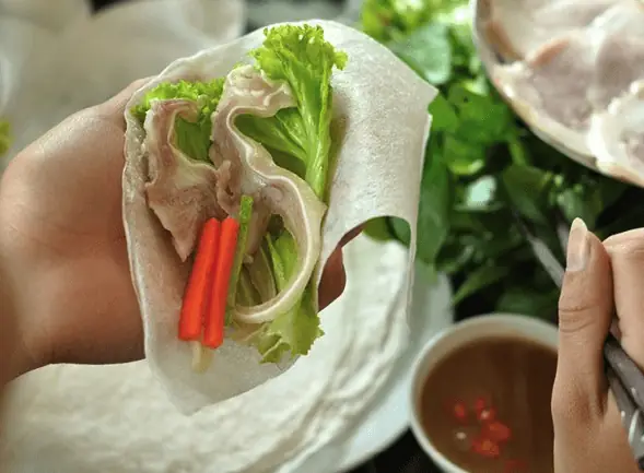 Bánh Tráng Phơi Sương Cuốn Bánh Tráng Phơi Sương Cuốn