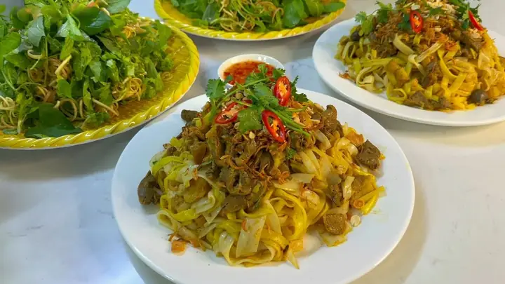 Cách Làm Mì Quảng Trộn Khô Đậm Đà Chuẩn Vị Miền Trung Với Chảo ...