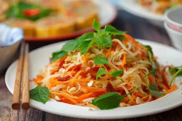 Cách Làm Nộm Đu Đủ Bò Khô